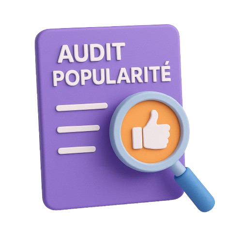 Illustration d'un audit de popularité SEO par Le SEO by Tibo