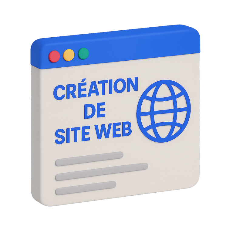 Image d'illustration de la prestation de création de site web par Le SEO by Tibo